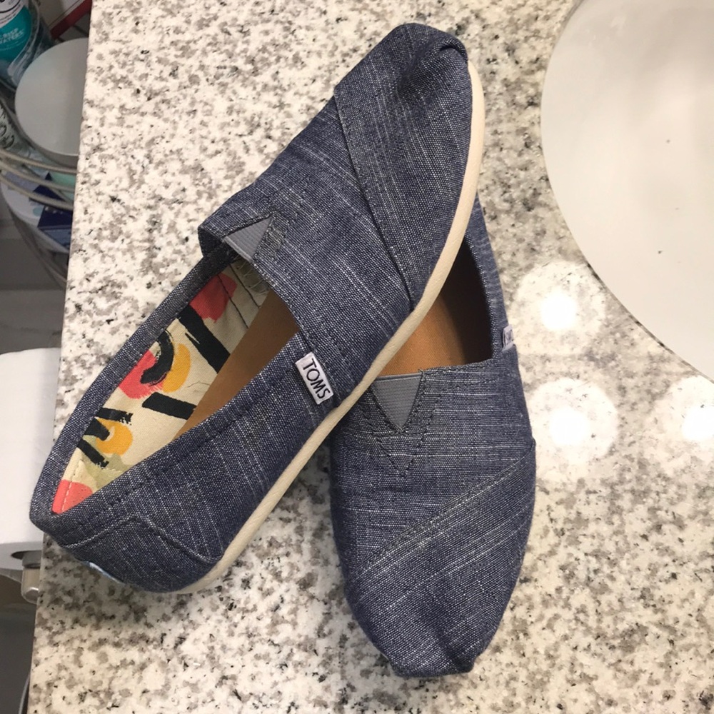 Denim Canvas Toms